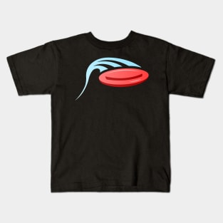 Red Frisbee Illustration Kids T-Shirt